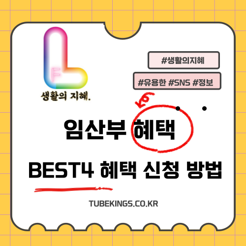 임산부 혜택 BEST4 혜택 신청방법