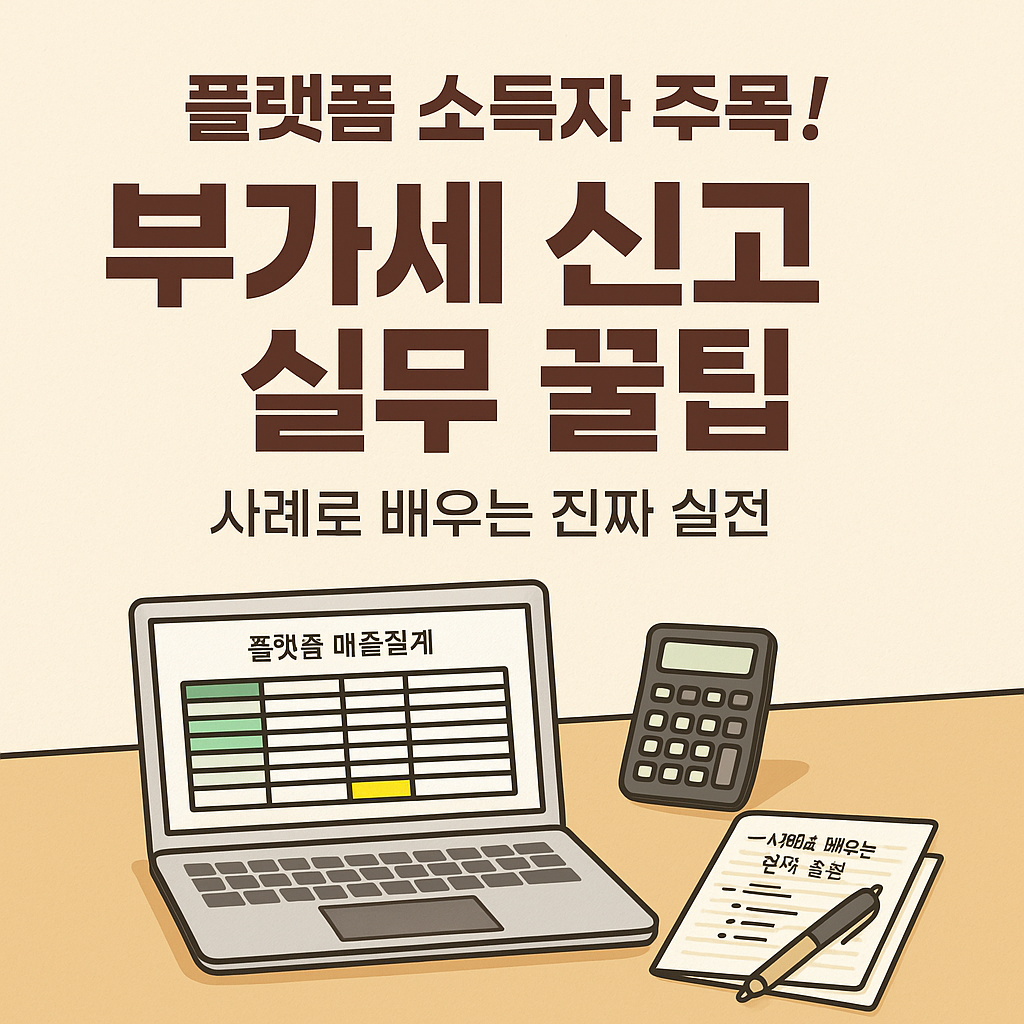 [8편] 프리랜서를 위한 부가가치세 신고 실무 가이드