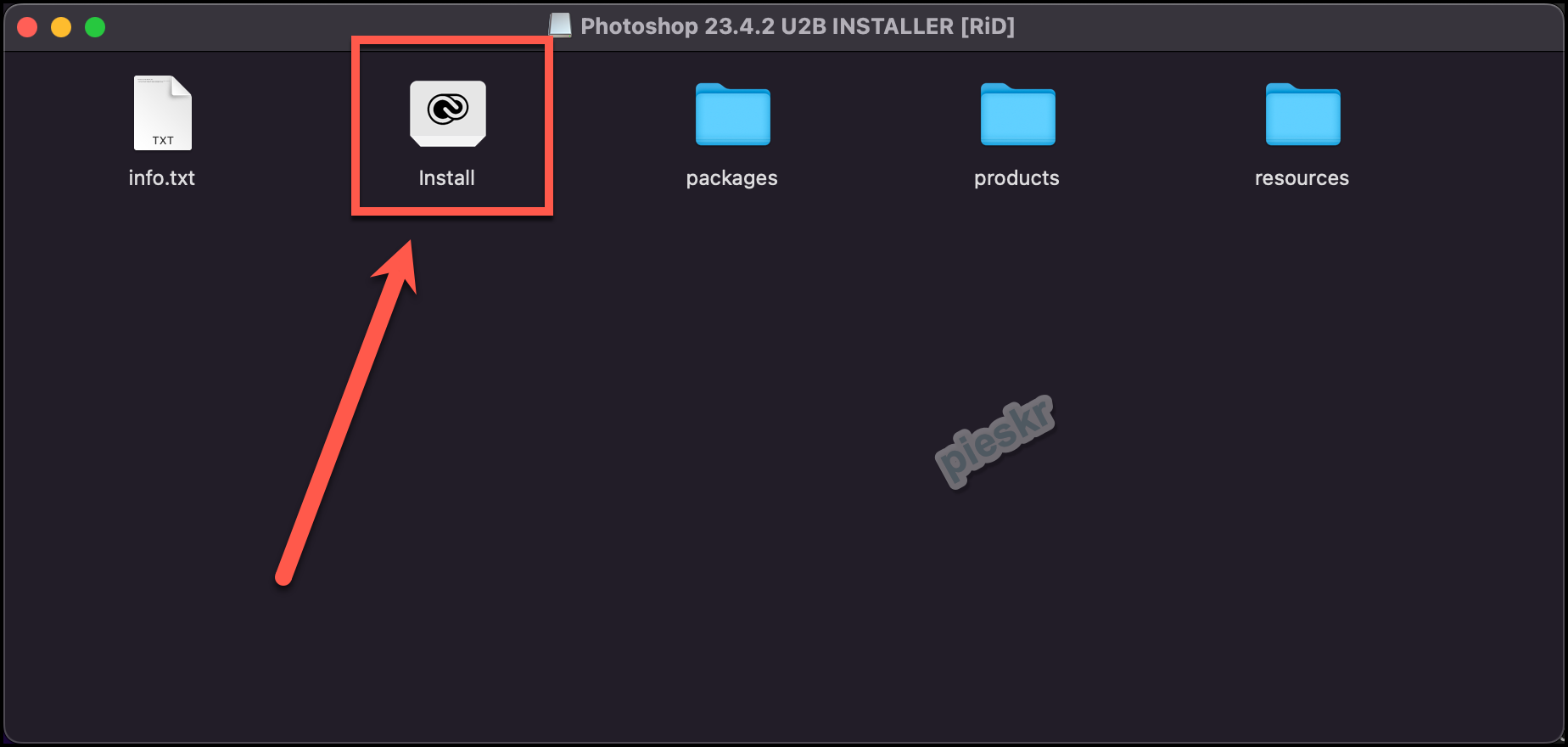 포토샵 install