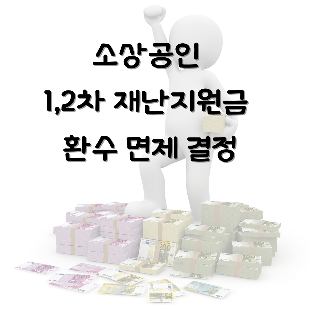 1,2차 재난지원금 환수 면제