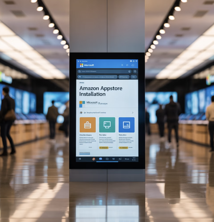 1단계: '아마존 앱스토어'라는 공식 통로