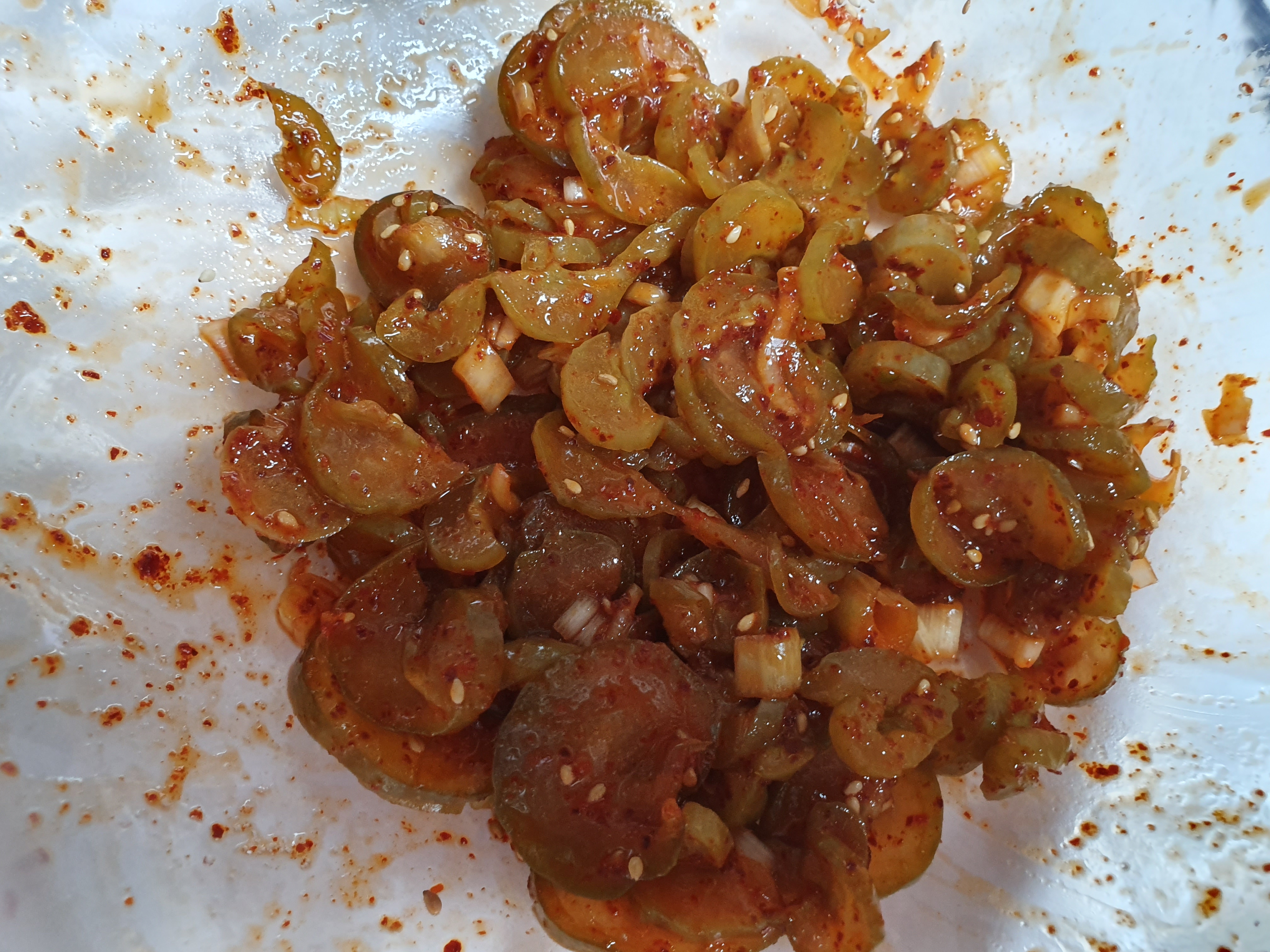 오이지무침 맛있게 무치는법