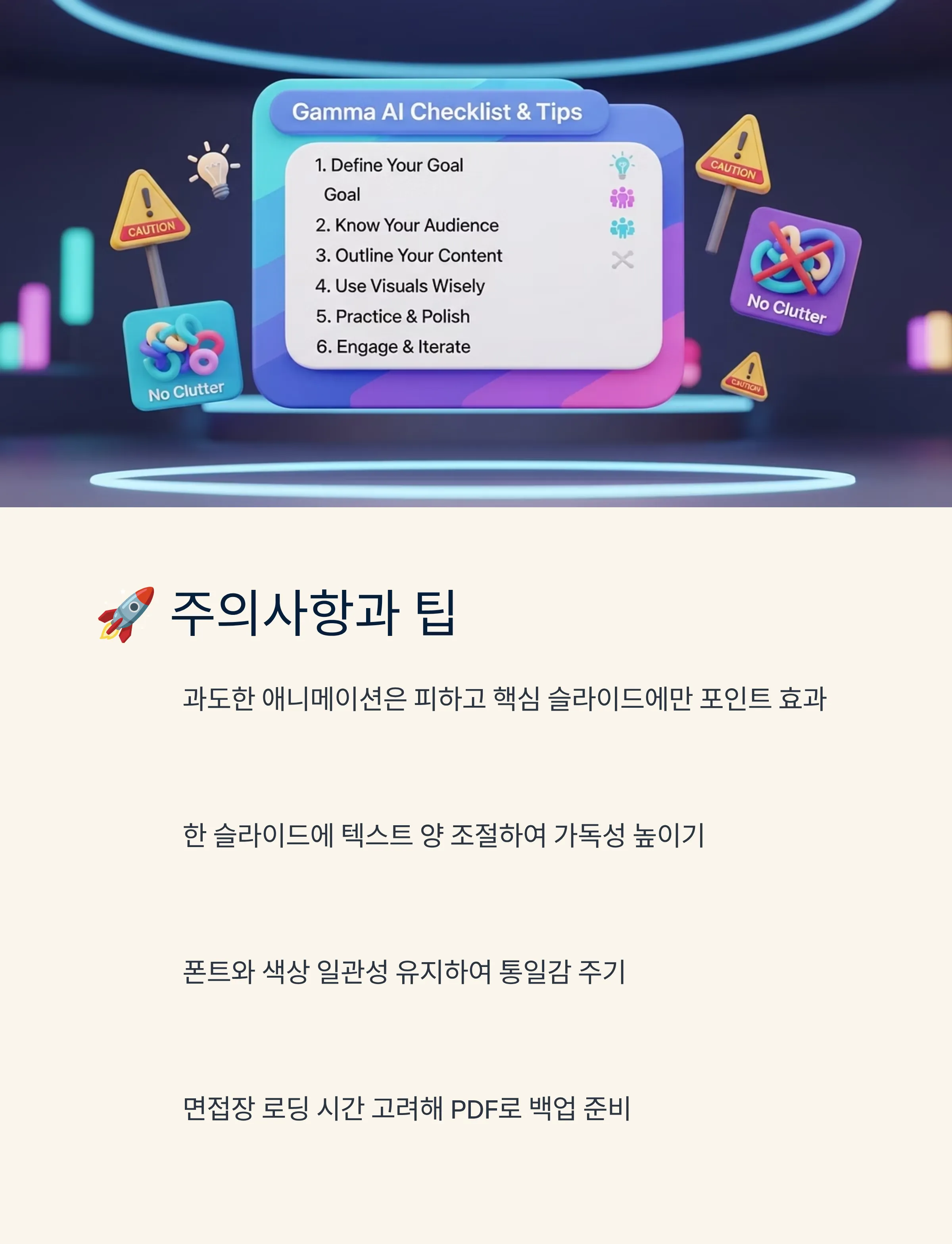 감마AI로 임팩트 있는 포트폴리오 프레젠테이션 만들기