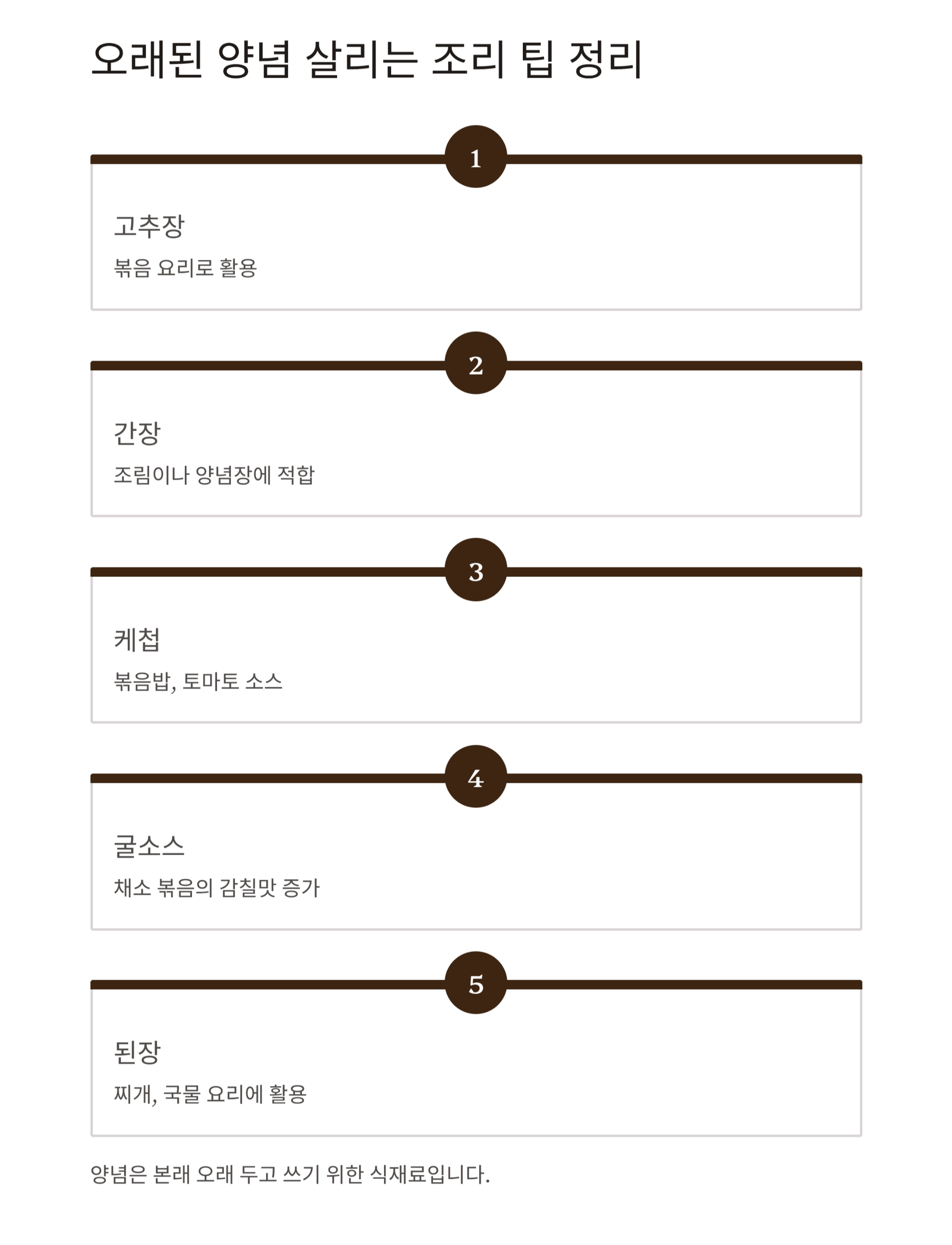 유통기한 지난 양념? 이렇게 활용하면 요리 고수처럼 변신!