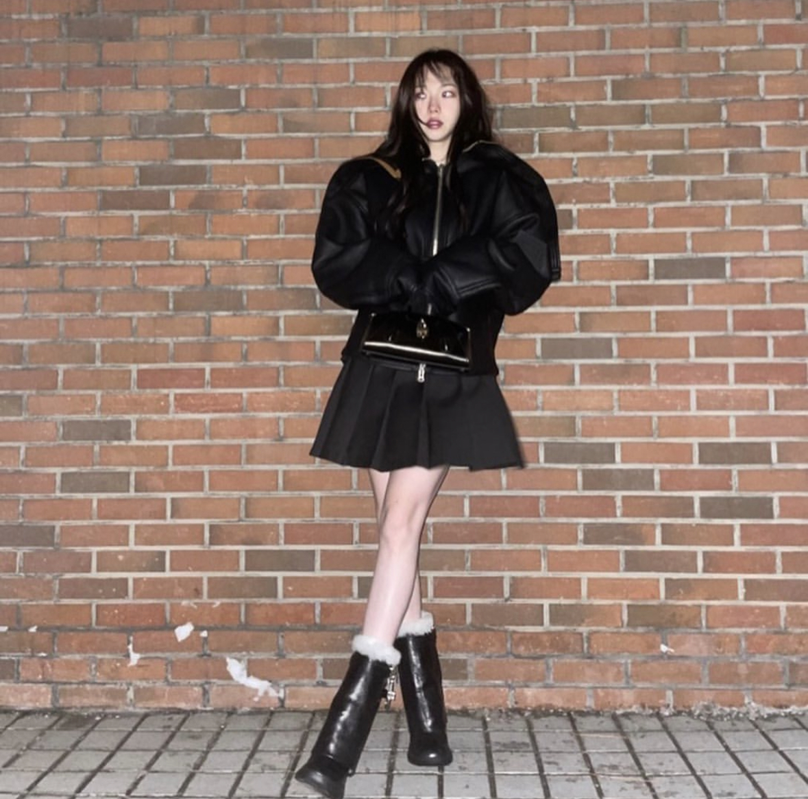 카리나 사복 코디 사진