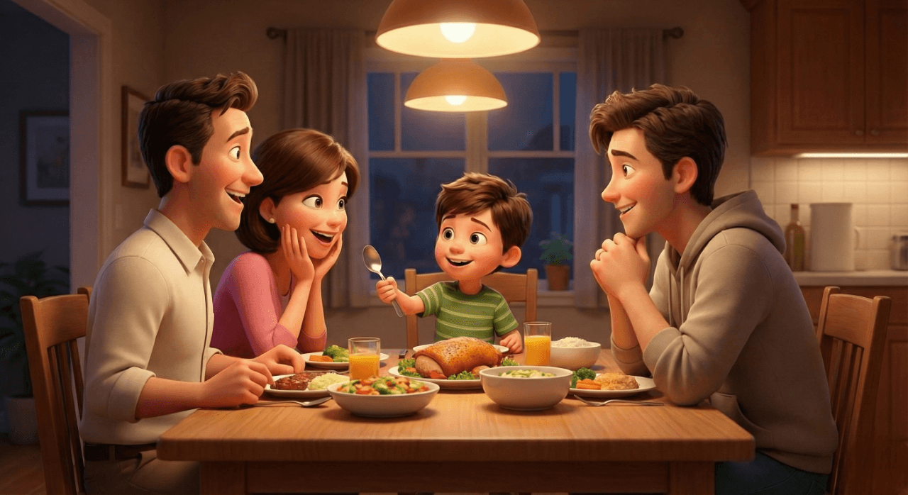 빌 게이츠 부모의 밥상머리 교육, 스마트폰 없는 저녁 식사 대화와 아이의 사회성 발달