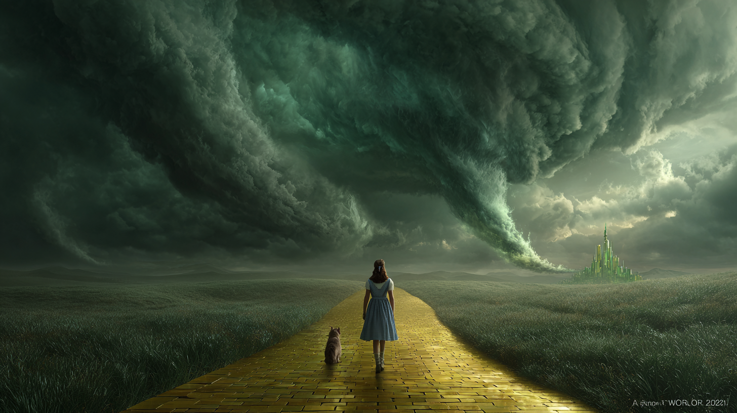 오즈의 마법사 영화 포스터