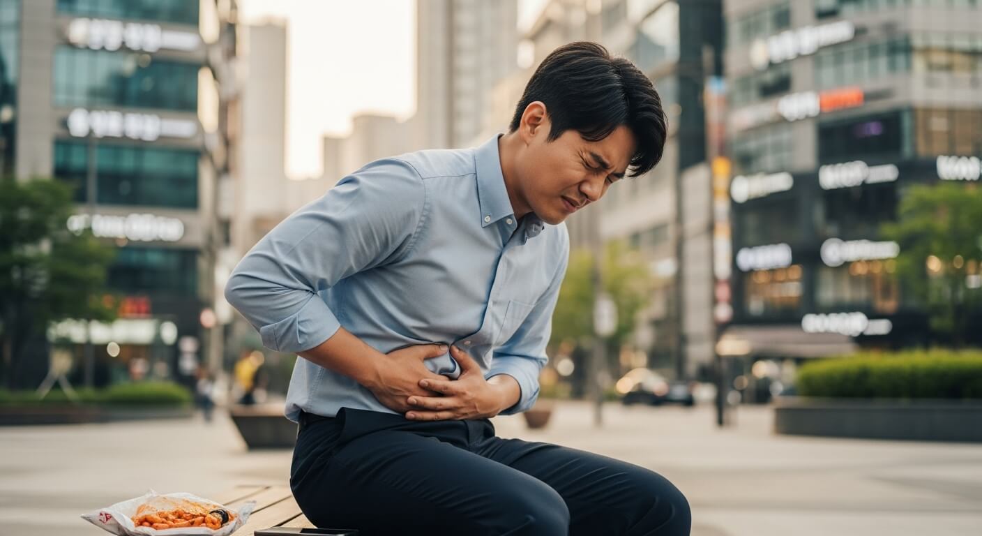 왼쪽 옆구리 통증 의심되는병