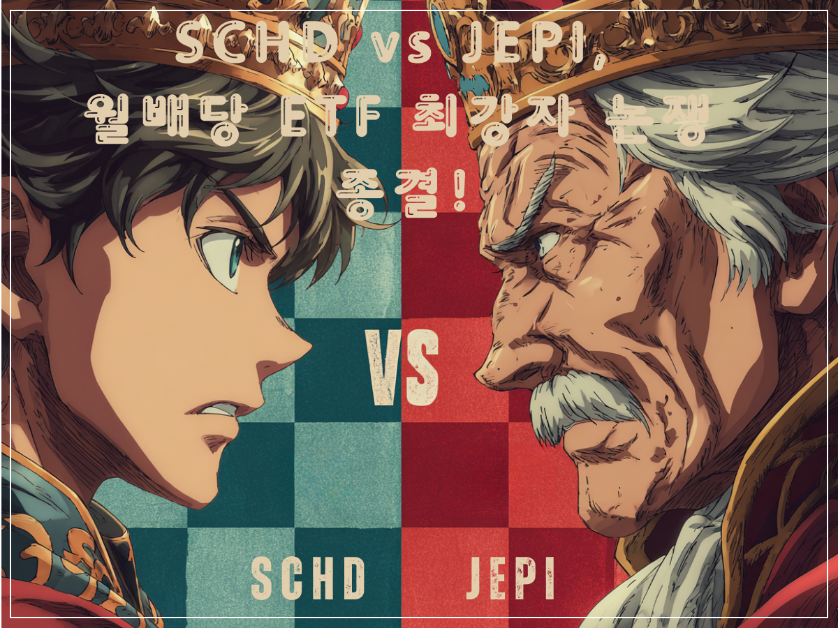 SCHD vs JEPI, 월배당 ETF 최강자 논쟁 종결! (당신의 노후를 위한 최종 선택)