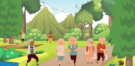 여유로운-노후생활