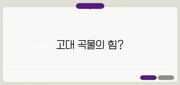 카무트 효소 효능 한번 정확하게 알아보도록 하죠