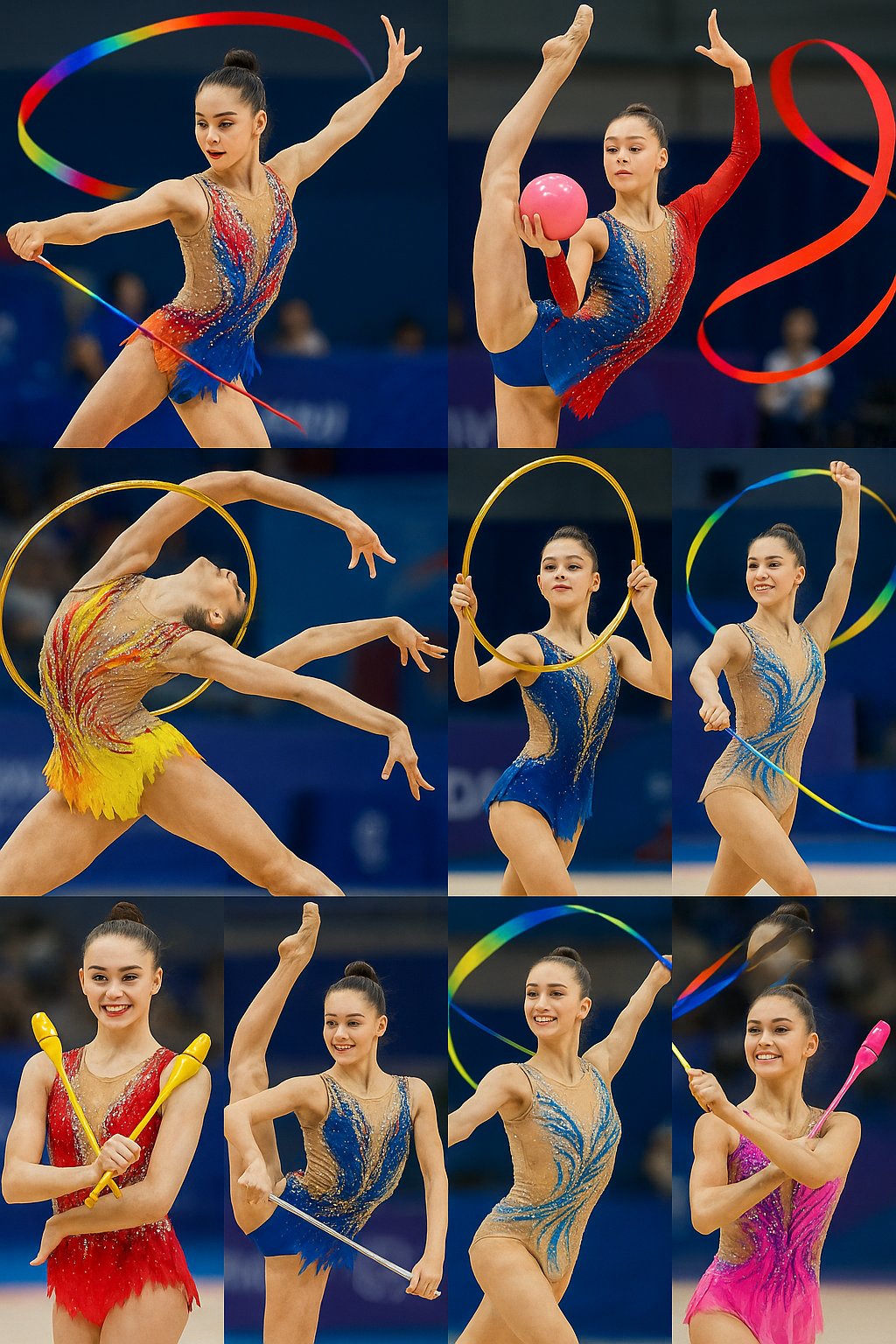 리듬체조 관련 사진