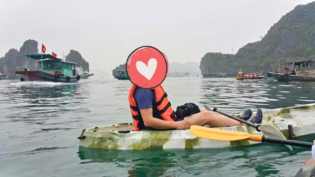 하롱베이 카누체험3