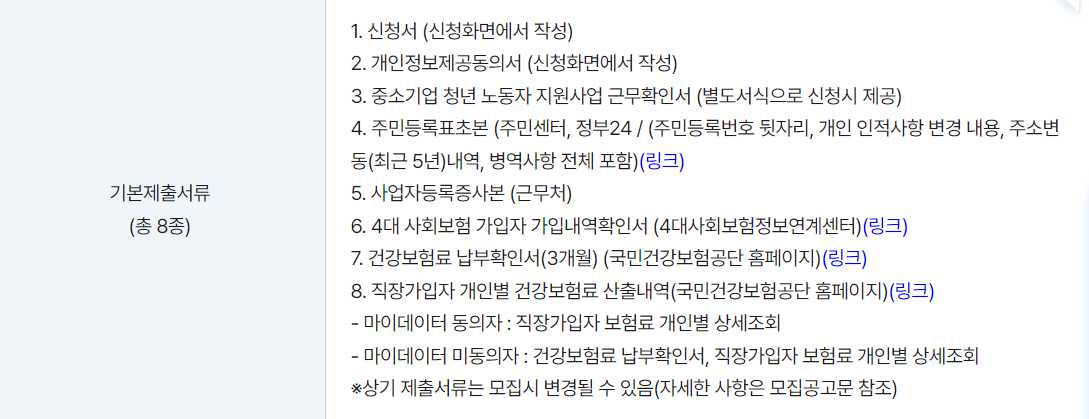 경기도 중소기업 청년 노동자 지원사업