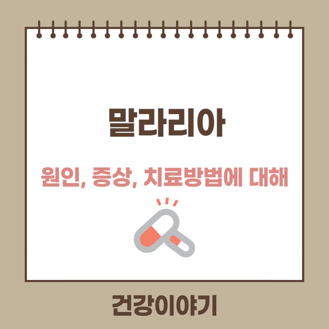 말라리아 원인,증상,치료