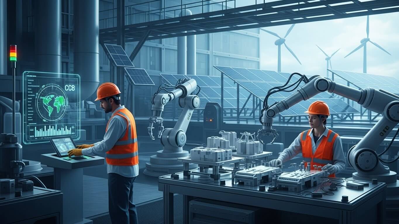 기후 위기로 가속화되는 제조·산업 전환 직무 변화 관련 사진