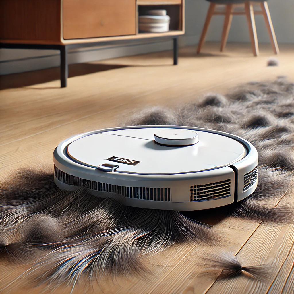 로봇청소기 머리카락