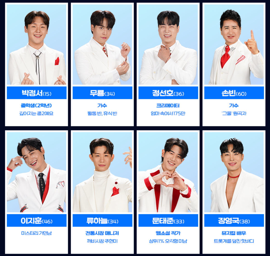 미스터트롯3 참가자 정보