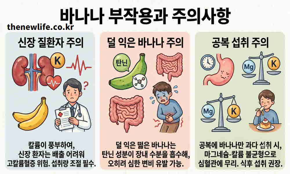 바나나 효능 부작용