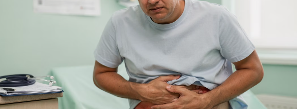 성인남성 복통호소