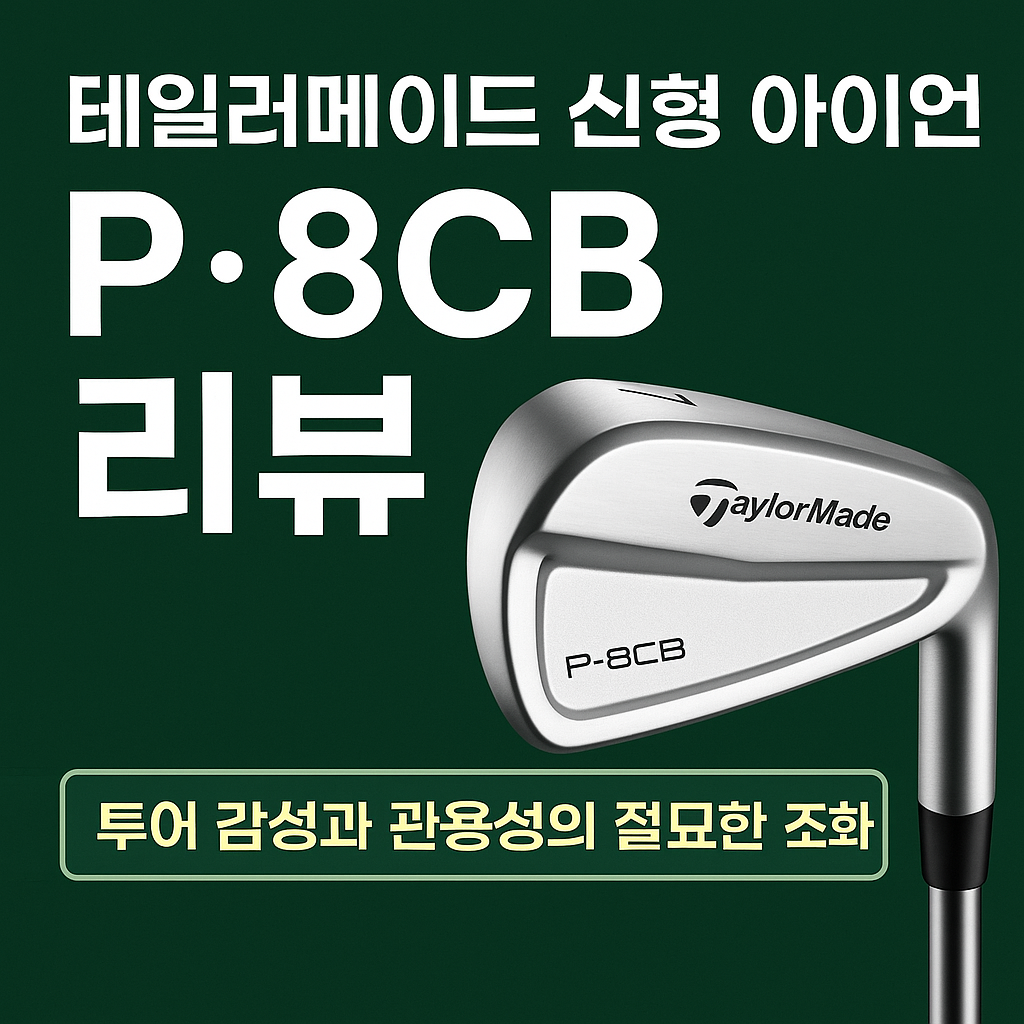 테일러메이드 신형 아이언 P.8CB 리뷰