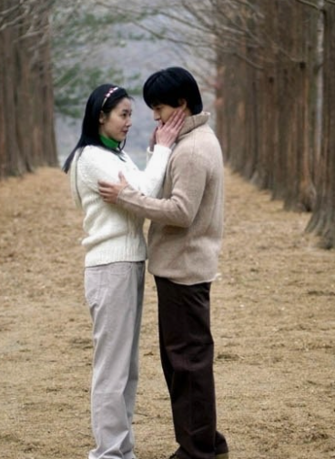 겨울연가 배용준과 최지우