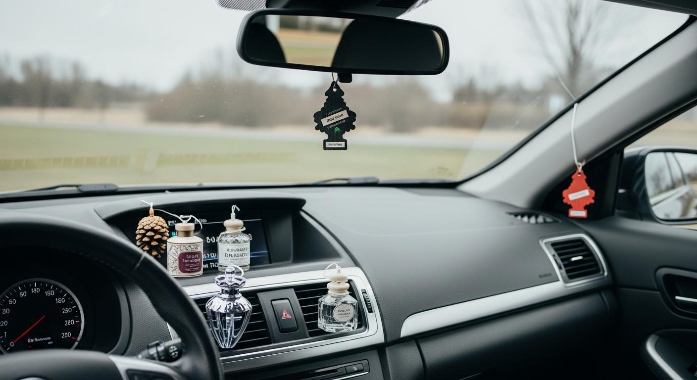 차량 방향제 몇개