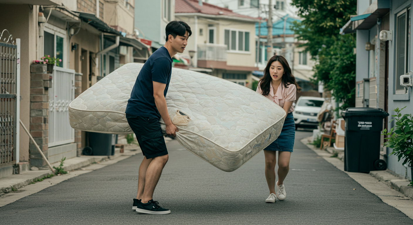 매트리스 버리는 방법