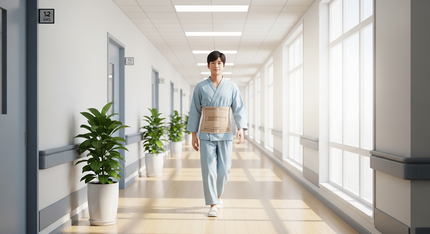 다리 저림, 허리 보조기