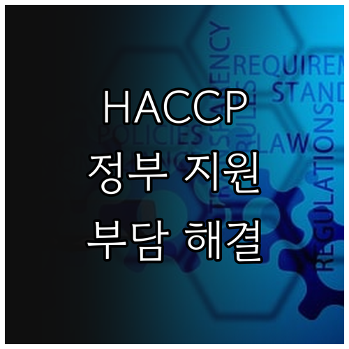 2025 HACCP 인증, 정부 지원..