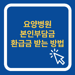 요양병원 본인부담금 환급 방법