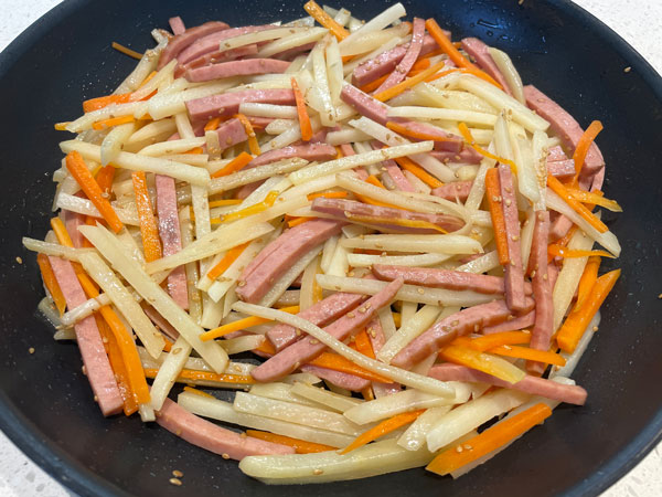 감자볶음 맛있게 만드는법 - 완성