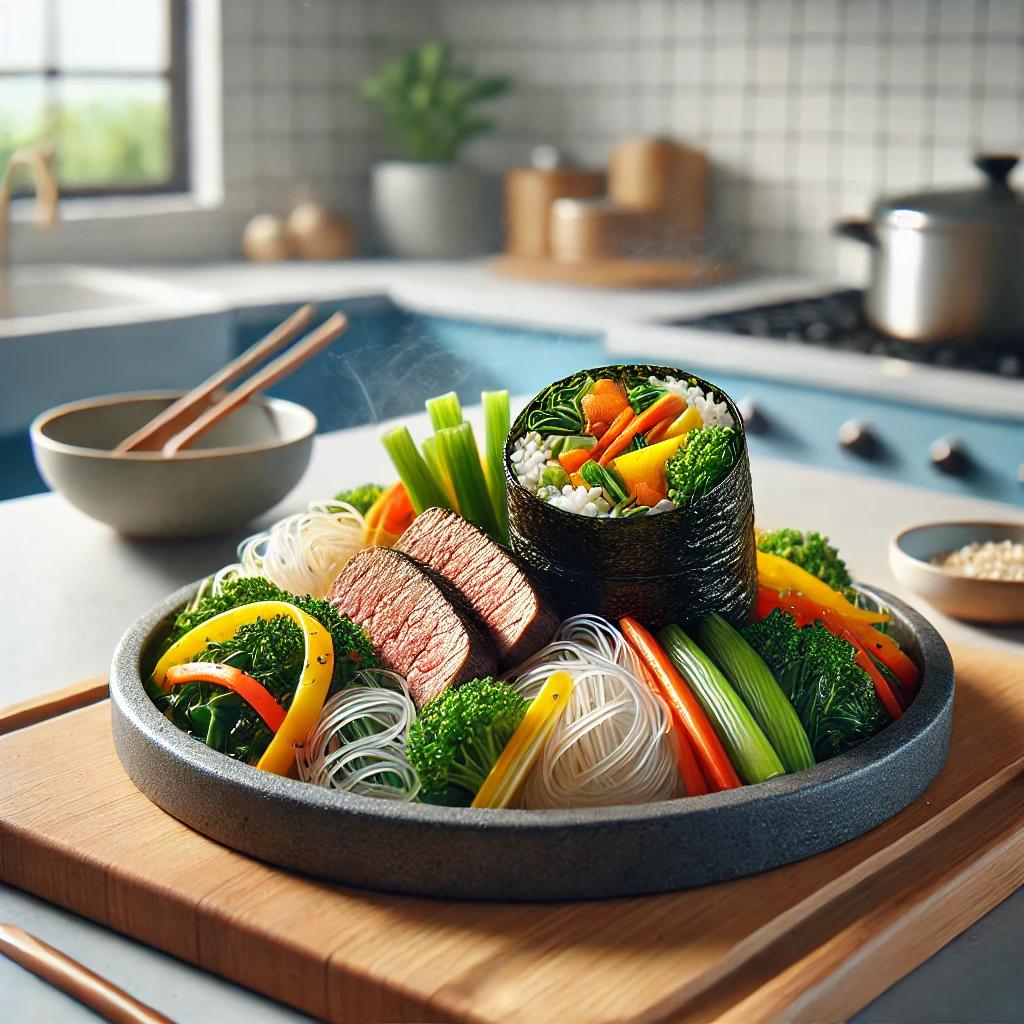 잡채 김밥