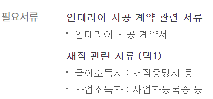 하나은행 인테리어 대출