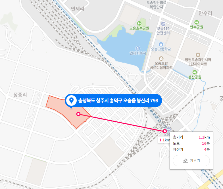오송역 파라곤 센트럴시티 분양가