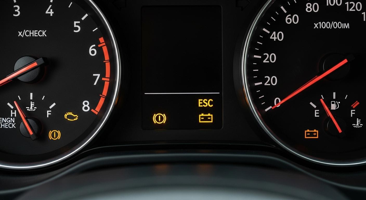 자동차 경고등 esc