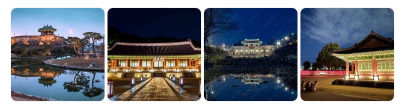 수원 화성 야경과 행궁 야간개장 모습, 경기도 대표 야경 명소