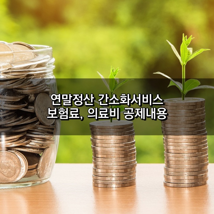 연말정산 간소화서비스 보험료&#44;의료비