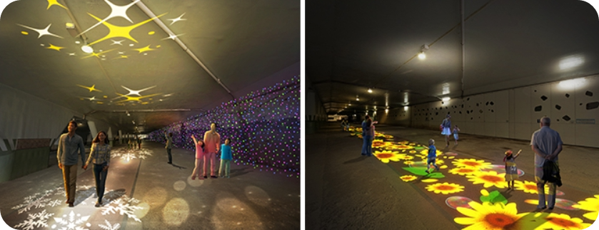 겨울축제/부산/동래/온천천/빛 축제