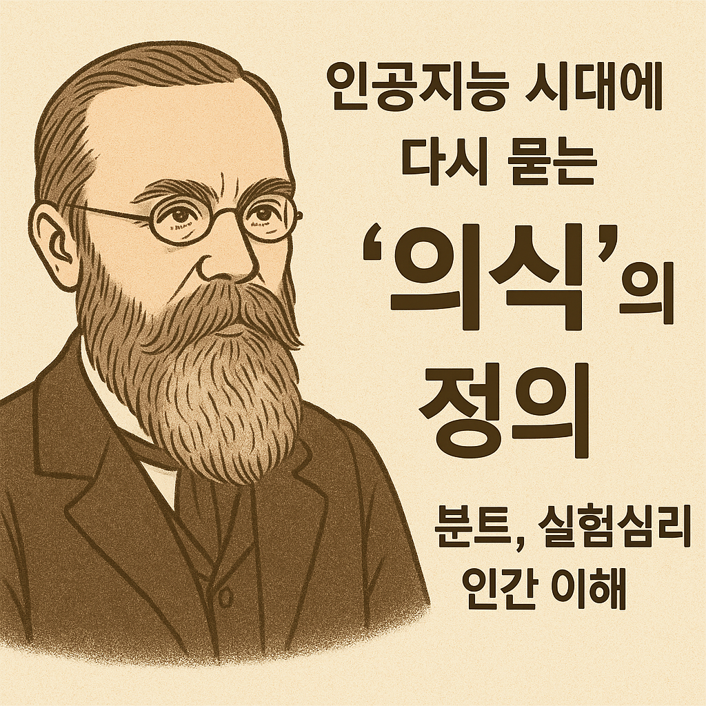 인공지능 시대에 다시 묻는 ‘의식’의 정의 (분트, 실험심리, 인간 이해)관한 사진