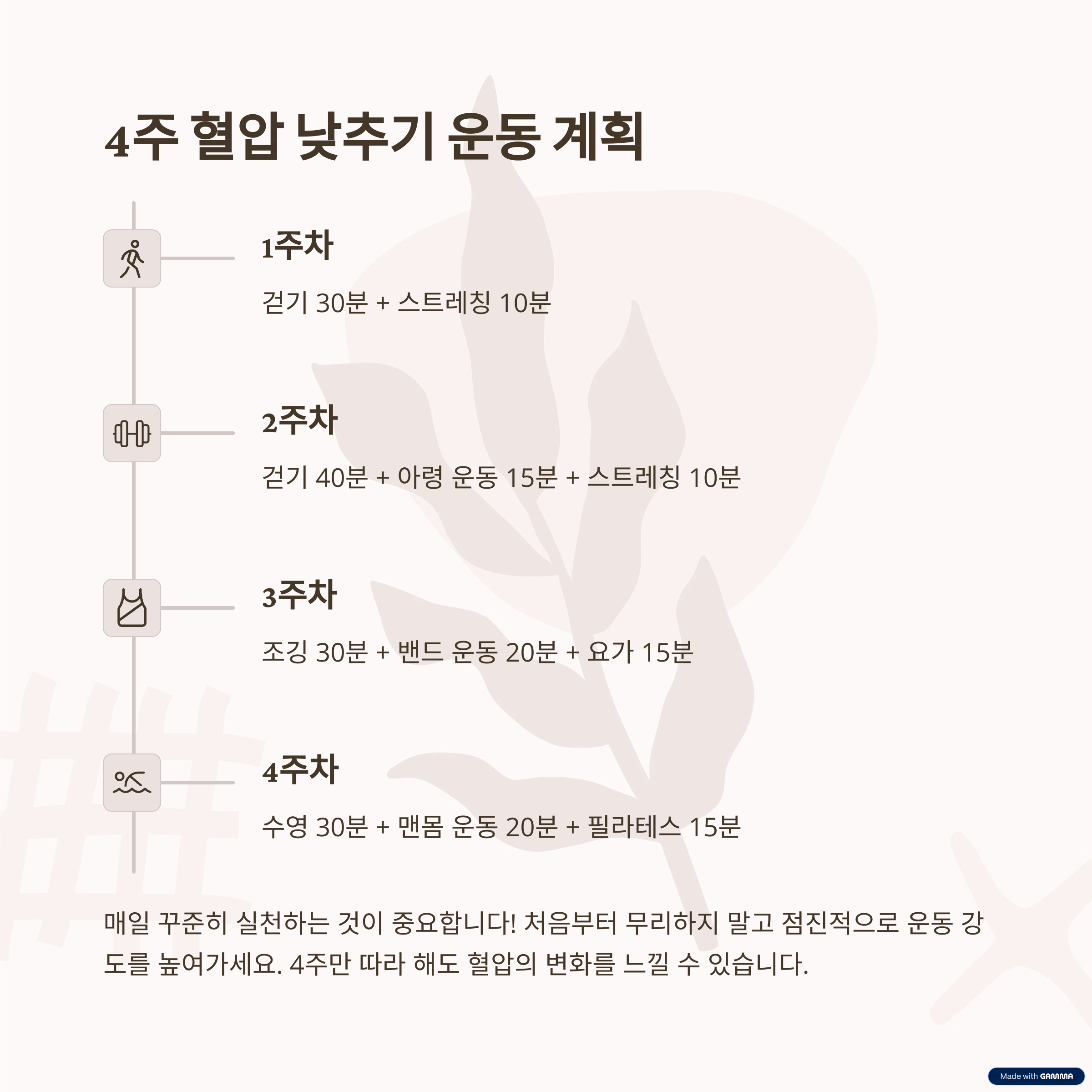 실생활 운동 루틴: 따라 하기 쉬운 운동 계획