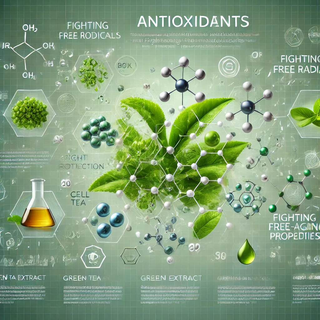 녹차 추출물의 항산화 효과