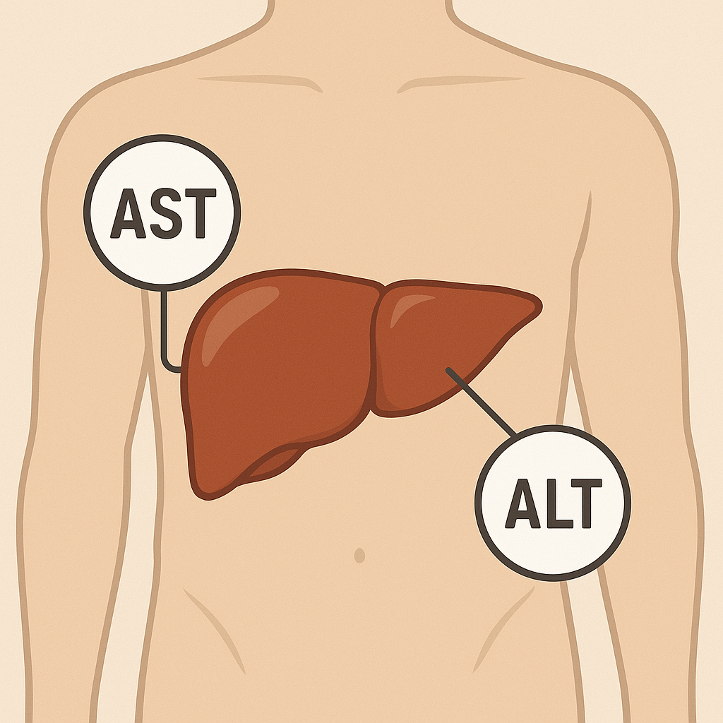 간 수치 AST TLT
