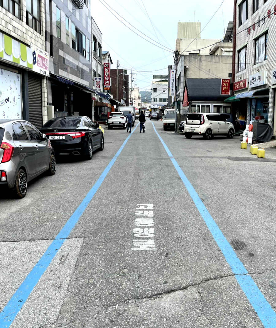 북평 소머리국밥 골목 전경