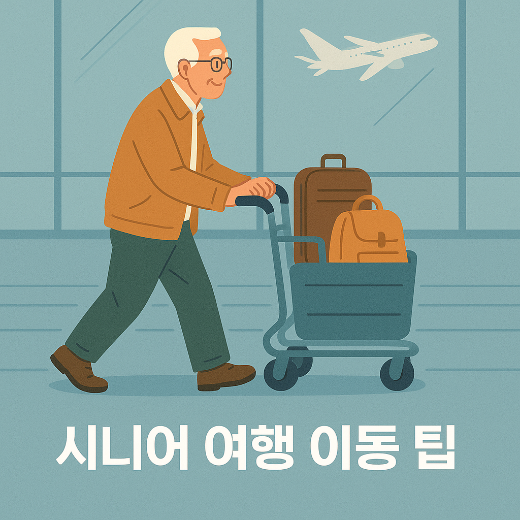 시니어 여행자 필수 체크! 편하고 안전하게 이동하는 법