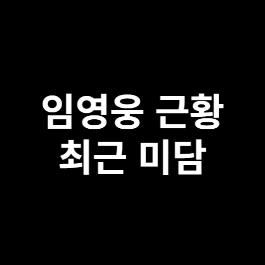 임영웅 근황