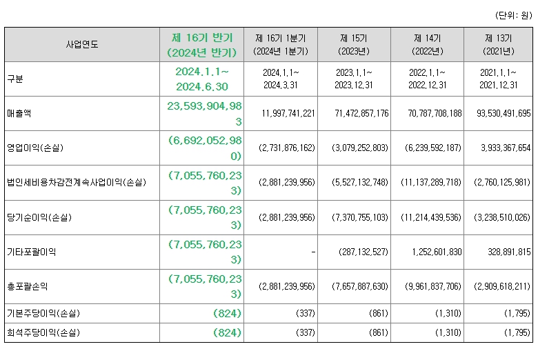 뱅크웨어글로벌 재무정보