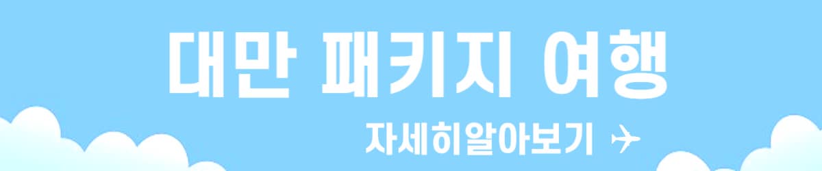 대만 패키지여행