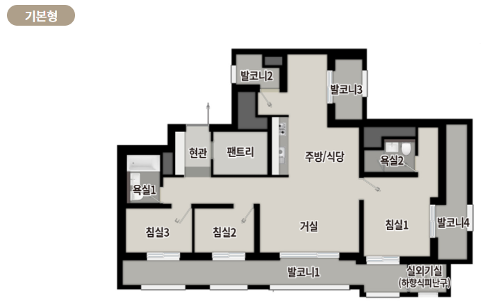 음성 푸르지오 더 퍼스트 84B Type