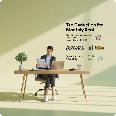 연말정산 월세공제 조건 이미지